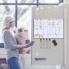 POPRUN Planning Semaine magnetique emploi du temps,Tableau Semainier Organisateur Frigo effaçable,idéal pour Planification des T