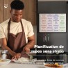 Smart Panda A3 Tableau Planificateur - Grand Calendrier Magnétique, Idéal pour des Examens, Repas ou Tâches Ménagères - Tableau 