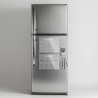Calendrier Magnetique Frigo Transparent x2 + Accessoires - Planificateur Hebdomadaire + Mensuel Aimanté Planning Semaine Tableau
