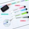 POPRUN Planning Semaine magnetique,Tableau Semainier Frigo effaçable,2 planificateur mensuel,idéal pour Planification des Tâches