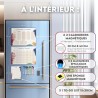 Calendrier Magnetique Frigo x3 + Accessoires - Planificateur Hebdomadaire + Mensuel + Mémo Aimanté Planning Semaine Tableau Magn
