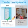 To Do List pour Enfants – Lot de 4 Planchettes de Planification 20x12 cm avec 20 Fiches Réutilisables, Tableau Routine Enfant de