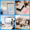 To Do List pour Enfants – Lot de 4 Planchettes de Planification 20x12 cm avec 20 Fiches Réutilisables, Tableau Routine Enfant de