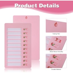 4 Pièces Tableaux de Tâches à Faire pour Enfants, Tableau Memo Checklist avec 10 Feuilles de Papier Vierge, 2 Stickers, To Do Li