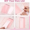 4 Pièces Tableaux de Tâches à Faire pour Enfants, Tableau Memo Checklist avec 10 Feuilles de Papier Vierge, 2 Stickers, To Do Li
