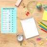 4 Tableau Routine Enfant Liste Planning To Do List pour Enfant Tableau Memo Checklist avec 10 Cartes de Contrôle DIY pour Planif