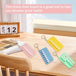 Tableau To Do List Réutilisable et Amovible pour Organisation Familiale Tableau de Routine Enfant Semainier Enfant Outil Pratiqu