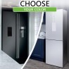 Liste De Courses Magnetique Frigo - Tableau Magnetique Noir Effacable 22x11 CM Liste Courses Magnétique Frigo Tableau Cuisine - 