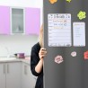Liste De Courses Magnetique Frigo -Tableau Blanc Effacable 22x11 CM Liste Courses Magnétique Frigo Tableau Cuisine - Planning Fr