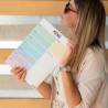 Planificateur de Repas Hebdomadaire et Liste de Courses - Planificateur de Nourriture 52 feuilles pour un Plan de Repas Sain - B