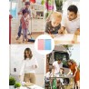 Realure Lot de 2 Tableau Memo Checklist Tableau des Taches Quotidiennes Enfant Adultes Avec 4 Feuilles de Papier Vierge Memo Boa