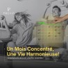 PREVIS BRAND Calendrier Magnetique Frigo Transparent Acrylique Mensuel A4 (21X30CM) 4 Marqueurs Premium - Tableau Planning Frigo