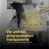 PREVIS BRAND Planning Frigo Magnetique Hebdomadaire Plexiglass Transparent A3(30X40CM) avec 4 Marqueurs Premium - Tableau Planne