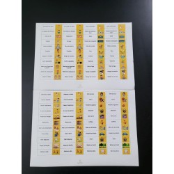 Liste de tâches à faire, Tableau todo list, avec 10 cartes blanches et 88 autocollants, Pour enfants non verbaux et autistes (Bl