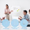 Tableau Magnetique Frigo Transparent, A4 Planning Calendrier Planificateur Hebdomadaire Ardoise Effacable, 30 x 20cm, Planificat