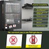 2 Pack Calendrier Frigo Transparent Magnetique en Français, 42 x 30 cm Acrylique Calendrier Magnetique Planner Frigo et Planning