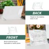 Semainier, Planning Semaine, Bureau Weekly Planner, Planificateur Hebdomadaire RéPéTable, Tableau Blanc Effacable Convient Pour 