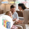 Lot de 4 planificateurs hebdomadaires pour enfants, liste de choses à faire, tableaux de contrôle de routine pour enfants, bloc-