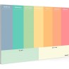 Wöchentlicher und undatiierter Wochenplaner. A4 Wochenorganisator, Schreibtischplaner - Wochenplaner für den Schreibtisch - Orig