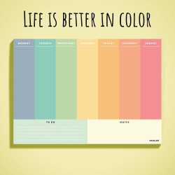 Weekly Planner - Ideal Task Organizer to Achieve Your Goals and Be More Efficient. Master Your Week and Multiply Your Productivi