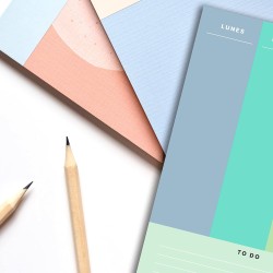 Planificador Semanal de Diseño Exclusivo - Organizador de Tareas Ideal para Alcanzar tus Metas y Ser Más Eficaz ¡Domina tu Seman