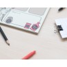 Grupo Erik - Bloc Notes A4 Semainier Disney, L'Étrange Noël de Mr Jack | Sous-Main Bureau, Planner Hebdomadaire | Papeterie de B