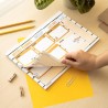 Grupo Erik - Bloc Notes A4 Semainier Snoopy | Sous-Main Bureau, Planner Hebdomadaire | Papeterie de Bureau, Fournitures Scolaire