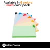 Notes - 48 cartes magnétiques effaçables à sec, kit multi-couleurs 15 x 10 cm- Notes réutilisables pour les tâches, la planifica