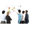 Exacompta - Réf. 57180E - 1 tableau blanc magnétique planning d'organisation To Do - effaçable à sec - magnets réinscriptibles f