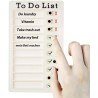 Tableau de liste de tâches à coller, tableau mémo réutilisable, planificateur de tâches pour enfants