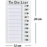 Tableau de liste de tâches à coller, tableau mémo réutilisable, planificateur de tâches pour enfants