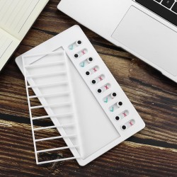 Lot de 2 tableaux mémo en plastique, amovibles, réutilisables, pour planification quotidienne des tâches pour les frères et les 