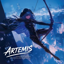 NOTIQUE Calendrier mural 2026 avec brochures de dessin animé New Pantheon avec calendrier mensuel, 30 x 30 cm, 30 x 60 cm, ouver