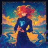 NOTIQUE Calendrier mural 2026 avec brochures d'anime zodiaque, calendrier mensuel, 30 x 30 cm, 30 x 60 cm, ouvert