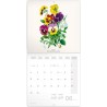 NOTIQUE Calendrier mural 2026 Herbier, sans plastique, avec calendrier mensuel, calendrier brochure, 30 x 30 cm, 30 x 60 cm, ouv