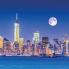 NOTIQUE Calendrier mural 2026, lune, brochures, avec calendrier mensuel, 30 x 30 cm, 30 x 60 cm, ouvert