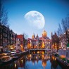 NOTIQUE Calendrier mural 2026, lune, brochures, avec calendrier mensuel, 30 x 30 cm, 30 x 60 cm, ouvert