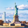 NOTIQUE Calendrier mural 2026 New York avec brochures mensuelles, 30 x 30 cm, 30 x 60 cm, ouvert