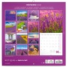 NOTIQUE Calendrier mural 2026 Provence - Avec brochures mensuelles - 30 x 30 cm (30 x 60 cm ouvert)