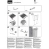 Nobo - Kit Planning Hebdomadaire Mural à Fiches T, 7 Colonnes & 24 Fentes, Indice 2, Fiches T Multicolores & Index Inclus, 29110