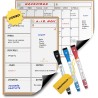 Previs Pack Calendrier Magnétique Mensuel A4 + Agenda Magnétique Hebdomadaire A4 pour Réfrigérateur - Organisateur - Agenda, Men