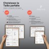Previs Pack Calendrier Magnétique Mensuel A4 + Agenda Magnétique Hebdomadaire A4 pour Réfrigérateur - Organisateur - Agenda, Men