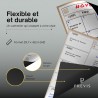 Previs Pack Calendrier Magnétique Mensuel A3 + Agenda Magnétique Hebdomadaire A3 pour Réfrigérateur - Organisateur - Agenda, Men