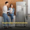 Previs Planning Frigo Magnetique Hebdomadaire A3 (30X40CM) avec 3 Marqueurs Premium - Idéal pour les listes de courses et l'orga