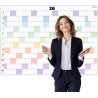 Calendrier Annuel 2026 Mural Grand Format Planificateur DIN A1 (84 x 60 cm) – Le Planificateur Mural Idéal pour Booste votre Org