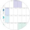 Calendrier Annuel 2026 Mural Grand Format Planificateur DIN A1 (84 x 60 cm) – Le Planificateur Mural Idéal pour Booste votre Org