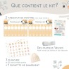 Tableau de Routine Enfant - Routine du Matin et du Soir – Planning Quotidien Enfants – 105 Cartes Illustrées, Planificateur Visu