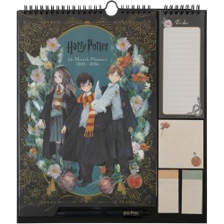 Grupo Erik - Calendrier Harry Potter - de Septembre 2025 à Décembre 2026 | Planificateur Mensuel 16 mois, Calendrier Familial 20