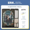 Grupo Erik - Calendrier Harry Potter - de Septembre 2025 à Décembre 2026 | Planificateur Mensuel 16 mois, Calendrier Familial 20