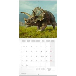 NOTIQUE Calendrier mural 2026 - Calendrier à brochures avec calendrier mensuel - 30 x 30 cm (30 x 60 cm) ouvert